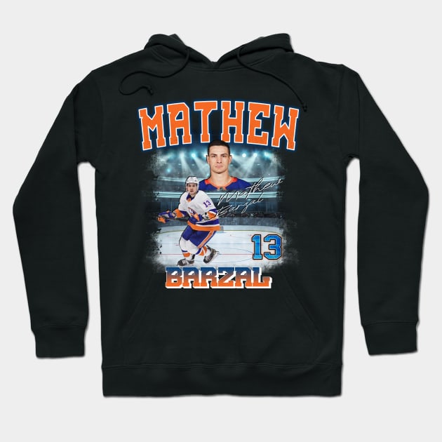 Mathew Barzal Hoodie by Rakuten Art